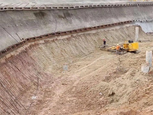 富裕基坑边坡加固